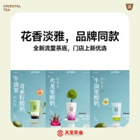 天至茶业蜜桃乌龙茶奶茶店用桃香乌龙水果茶奶盖茶蜜桃乌龙500g