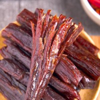 内蒙特产风干正宗手撕即食牛肉零食熟食真空小包装牛肉干厂家直发 2袋