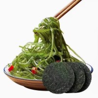 烘干压缩海带丝霞浦海带干货圆饼海带嫩苗饼压缩片凉拌免煮 1袋