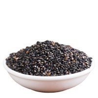 厂家炒熟黑芝麻五谷杂粮磨粉熟生熟脱皮芝麻散装优质去皮即食 50斤