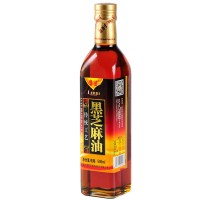鲁誉传统石磨黑芝麻香油凉拌调味营养丰富500ml现货急发 2瓶